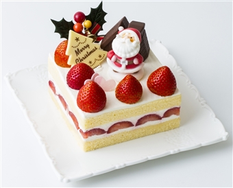 【千疋屋】ハッピークリスマス 11cm×12cm