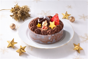 アトレ川崎クリスマスケーキXmasチョコレートムースケーキ　16.5cm アトレ川崎＜フロ プレステージュ＞
