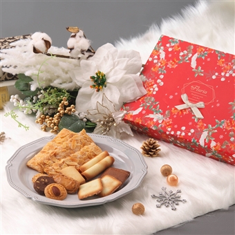 【配送】クリスマスアソート(フィユタージュ6枚、クッキー5種計15枚入)