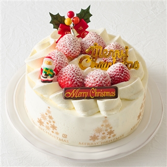 Xmas 苺のショートケーキ 4号 4号 直径12cm Jr東日本公式 エキナカの商品が予約できるサービス ネットでエキナカ エキュート上野 店頭受取 12 24 木 25 金 各日15 22時は特設会場受取
