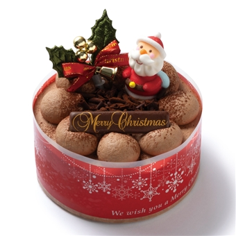 クリスマスチョコ生ショート