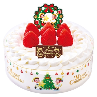 クリスマスショートケーキ(フルーツサンド)L