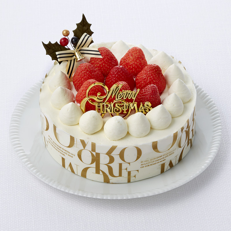 クリスマスストロベリーショートケーキ