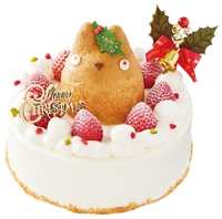 【白髭のシュークリーム工房】トトロのクリスマスショートケーキ　★2022クリスマス★