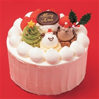 苺のクリスマスショートケーキ