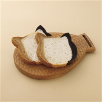ねこ型食パン（三毛猫）